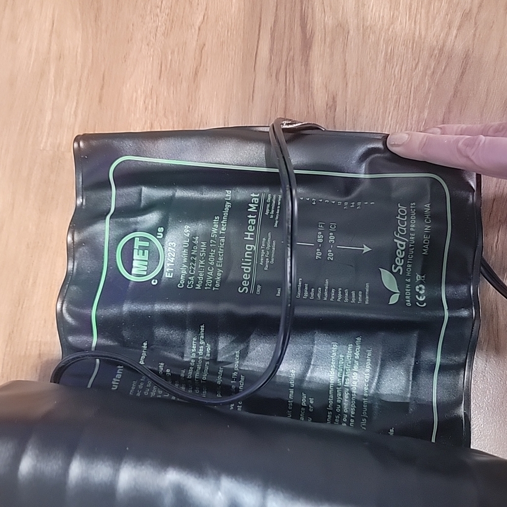 Black Seedling Heat Mat